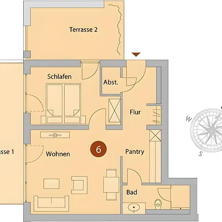 Apartman Bernstein We 06 Börgerende-Rethwisch